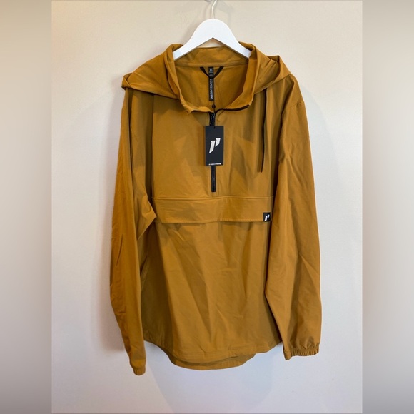 1st Phorm Pullover Jacket 1/4 Zip NWT Mens Xl Mustard Color Outdoor - Picture 1 of 8